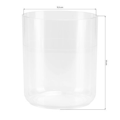Vapozonbeker Gabbiano 828-FD 800 ml als vervangbare watercontainer voor professionele schoonheidsbehandelingen in de salon