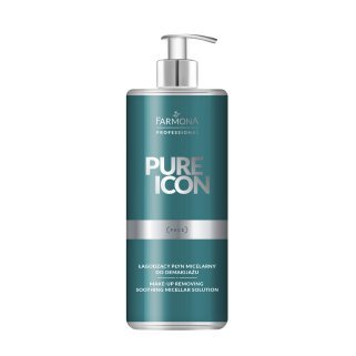Micellaire make-up remover Farmona Pure Icon 500 ml voor zachte reiniging en kalmering van gevoelige, delicate huid