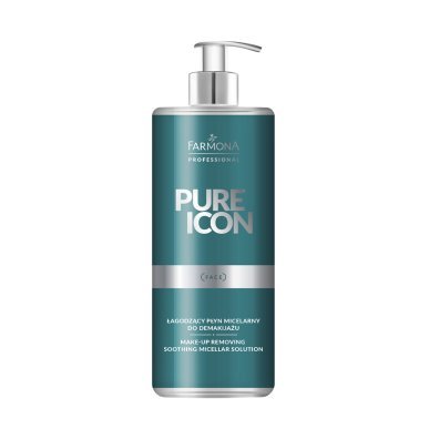 Micellaire make-up remover Farmona Pure Icon 500 ml voor zachte reiniging en kalmering van gevoelige, delicate huid
