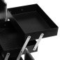 Cosmetische koffer Activ 40 zilver voor stylisten en mobiele beautyprofessionals met uitschuifbare plateaus voor salonwerk Cosmetische koffer Activ 40 zilver voor stylisten en mobiele beautyprofessionals met uitschuifbare plateaus voor salonwerk