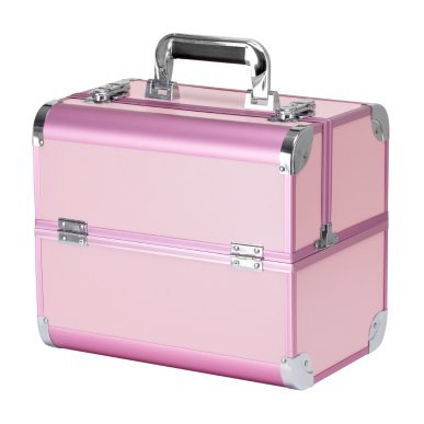 Cosmetische koffer model 40 roze voor stylisten, mobiele beautyprofessionals en overzichtelijke opslag van cosmetica en tools