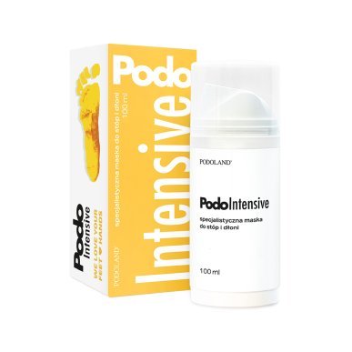 Voeten- en handenmasker Podoland PodoIntensive 100 ml voor droge, ruwe en gebarsten huid, intensieve verzorging