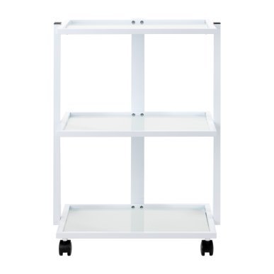 Cosmetische trolley Giovanni E40 met drie planken voor beauty salons, cosmetica, accessoires en kleine apparaten