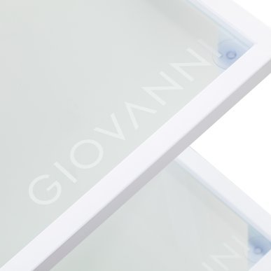 Cosmetische trolley Giovanni E40 met drie planken voor beauty salons, cosmetica, accessoires en kleine apparaten