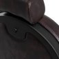 Professionele barberstoel Gabbiano President bruin voor knippen, scheren en baardverzorging met comfortabele klantbehandeling