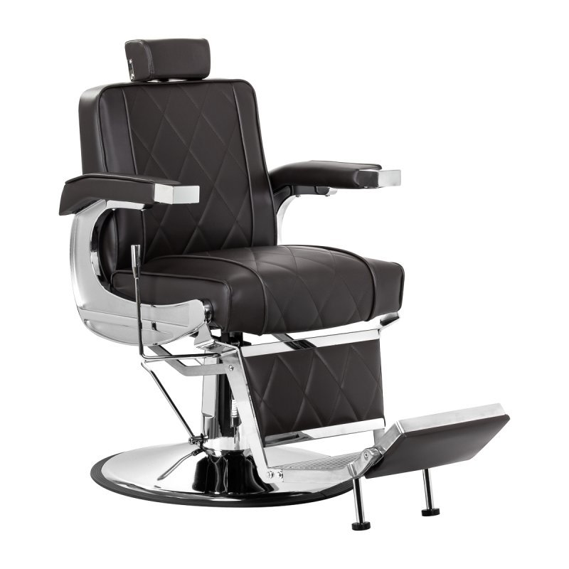 Professionele barberstoel Hair System BM88066 bruin met verstelling voor knippen, scheren, baardverzorging en salonwerk Professionele barberstoel Hair System BM88066 bruin met verstelling voor knippen, scheren, baardverzorging en salonwerk
