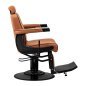 Gabbiano Visionerio barber chair light brown