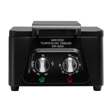 Hogetemperatuursterilisator SM-360A 300 W voor professionele beauty-, tattoo- en podologiepraktijken, hygiënisch werken