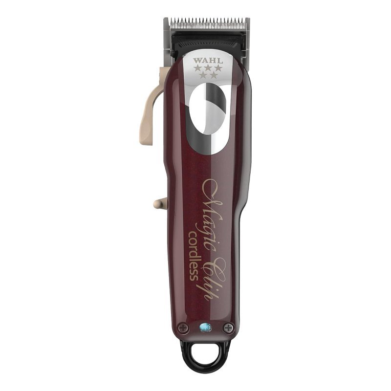 Professionele draadloze tondeuse WAHL MAGIC CLIP 5 STAR 5V voor knippen, blenden en dagelijks werk in salon of barbershop