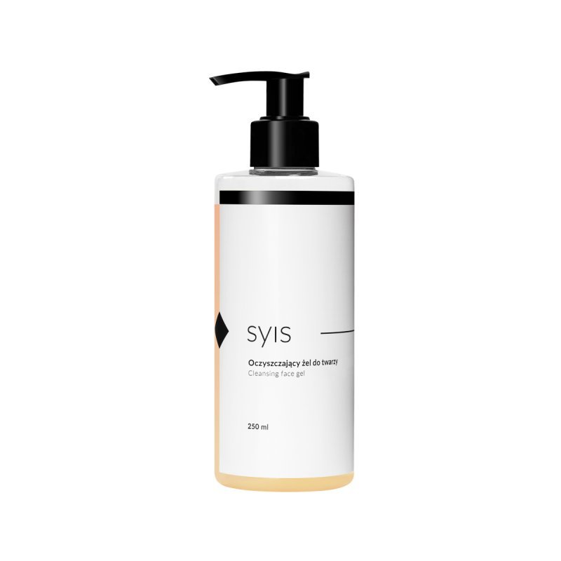 Zuiverende gezichtsgel Syis 250 ml voor professionele huidverzorging, salonrituelen en een verzorgd huidresultaat