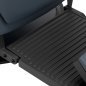 Professionele barberstoel Gabbiano Bruno black frame grafiet voor salons met verstelbaarheid Professionele barberstoel Gabbiano Bruno black frame grafiet voor salons met verstelbaarheid