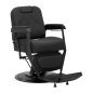 Fotel barberski Gabbiano Bruno black frame czarny