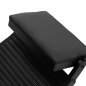 Fotel barberski Gabbiano Bruno black frame czarny