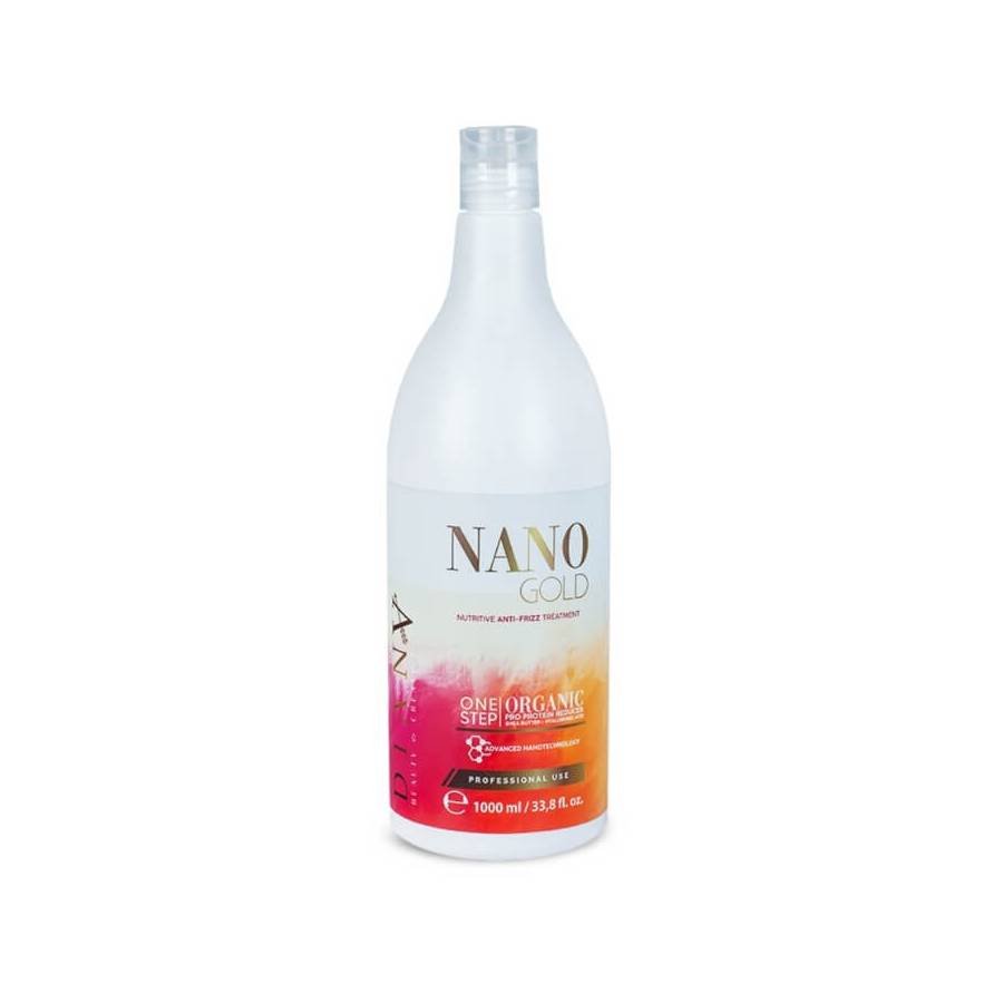 NanoGold Nanoplastik nanokeratin Haarglättungsbehandlung 1000ml