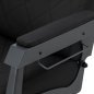 Professionele barberstoel Gabbiano Bruno zwart met grafiet frame voor knippen, scheren en baardverzorging in de barbershop Professionele barberstoel Gabbiano Bruno zwart met grafiet frame voor knippen, scheren en baardverzorging in de barbershop