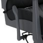 Professionele barberstoel Gabbiano Bruno zwart met grafiet frame voor knippen, scheren en baardverzorging in de barbershop Professionele barberstoel Gabbiano Bruno zwart met grafiet frame voor knippen, scheren en baardverzorging in de barbershop