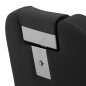Professionele barberstoel Gabbiano Bruno zwart met grafiet frame voor knippen, scheren en baardverzorging in de barbershop Professionele barberstoel Gabbiano Bruno zwart met grafiet frame voor knippen, scheren en baardverzorging in de barbershop