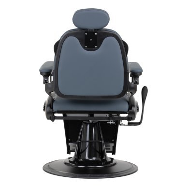 Professionele barberstoel Gabbiano Francesco zwart voor knippen, scheren en baardverzorging in de professionele barbershop