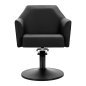 Hairdressing chair Gabbiano Davos black