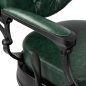 Barber chair Gabbiano President green Barber chair Gabbiano President green
