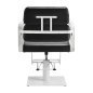 Hairdressing chair Gabbiano Porto white-black Hairdressing chair Gabbiano Porto white-black