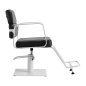 Hairdressing chair Gabbiano Porto white-black Hairdressing chair Gabbiano Porto white-black
