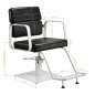 Hairdressing chair Gabbiano Porto white-black Hairdressing chair Gabbiano Porto white-black