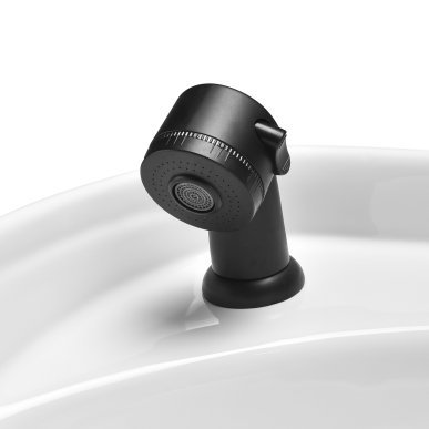 Professionele kapperswasunit Gabbiano Porto grijs-wit met comfortabele waskom voor wassen, kleuren en salonbehandelingen