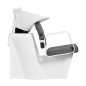 Professionele kapperswasunit Gabbiano Porto wit-grijs voor comfortabel wassen, kleuren en verzorgende salonbehandelingen Professionele kapperswasunit Gabbiano Porto wit-grijs voor comfortabel wassen, kleuren en verzorgende salonbehandelingen