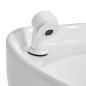 Professionele kapperswasunit Gabbiano Porto wit-grijs voor comfortabel wassen, kleuren en verzorgende salonbehandelingen Professionele kapperswasunit Gabbiano Porto wit-grijs voor comfortabel wassen, kleuren en verzorgende salonbehandelingen