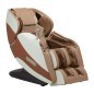 Massagestoel Sakura Luxury 808 wit-beige voor thuis, spa en wellness met lichaamsdetectie en ontspanningsprogramma’s