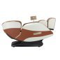Massagestoel Sakura Luxury 808 wit-beige voor thuis, spa en wellness met lichaamsdetectie en ontspanningsprogramma’s
