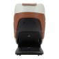 Massagestoel Sakura Luxury 808 wit-beige voor thuis, spa en wellness met lichaamsdetectie en ontspanningsprogramma’s
