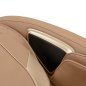 Massagestoel Sakura Luxury 808 wit-beige voor thuis, spa en wellness met lichaamsdetectie en ontspanningsprogramma’s