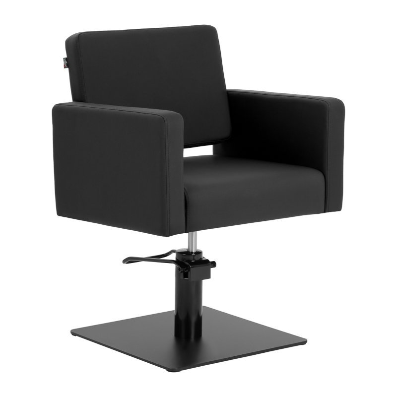 Fauteuil de coiffure Gabbiano Vitoria noir Fauteuil de coiffure Gabbiano Vitoria noir
