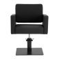 Fauteuil de coiffure Gabbiano Vitoria noir Fauteuil de coiffure Gabbiano Vitoria noir