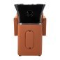 Professionele kapperswasunit Gabbiano Elda bruin met ergonomische wasbak voor haarwassen, kleuring en Head Spa zone