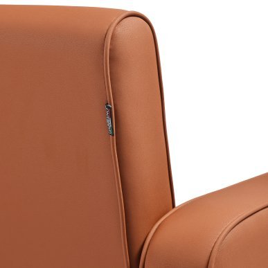 Professionele kapperswasunit Gabbiano Bilbao bruin met ergonomische wasbak voor haarwassen, verzorging en Head Spa