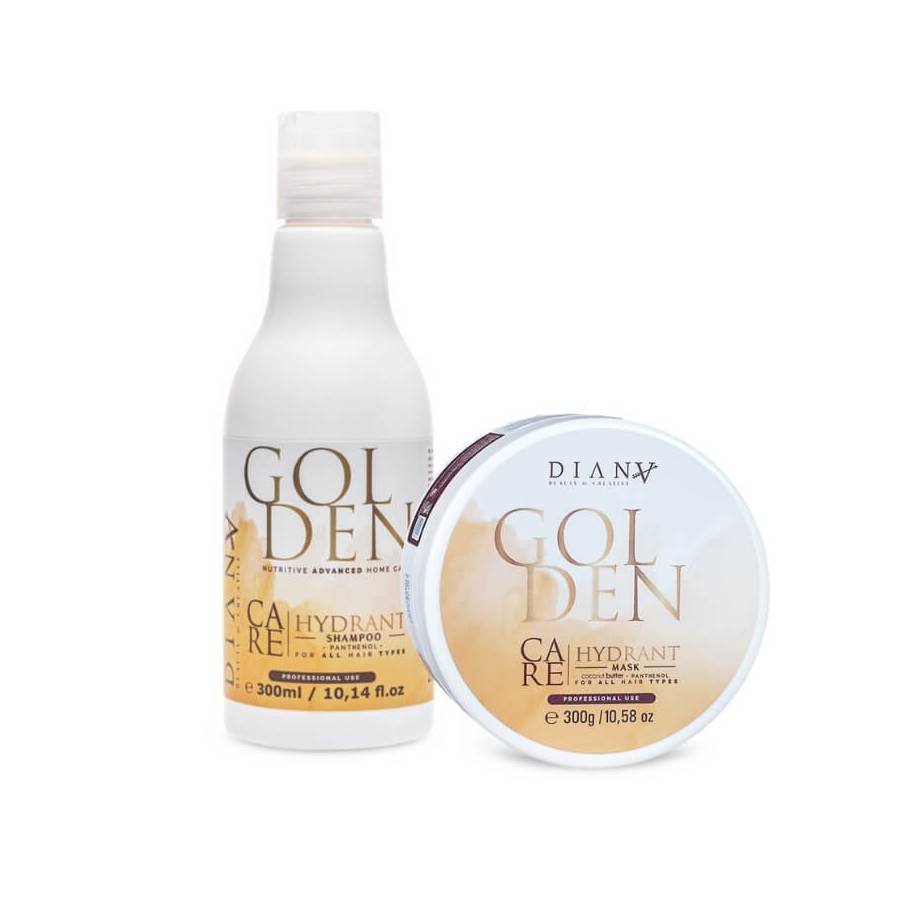 Btx GOLDEN Set: Shampoo + Haarmaske 300ml + 300g