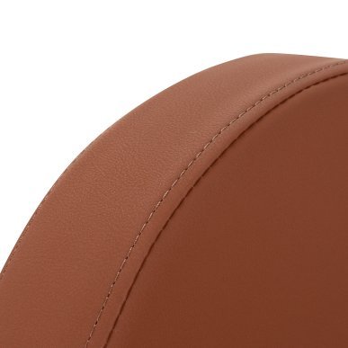 Kapperskruk Gabbiano D026 bruin met verstelbare zithoogte en rugleuning voor professioneel salon- en praktijkgebruik