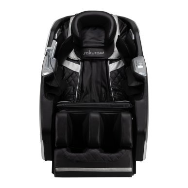 Professionele massagestoel Sakura Prime 108 zwart voor ontspanning, herstel en comfort in wellness, SPA en thuisgebruik