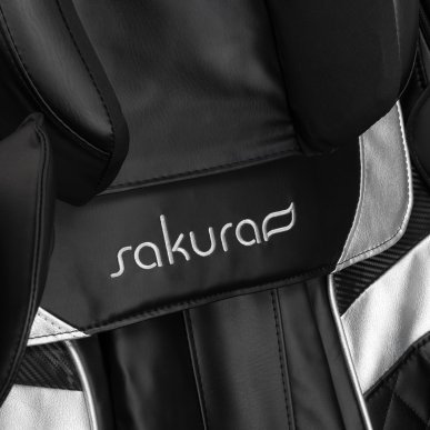 Professionele massagestoel Sakura Prime 108 zwart voor ontspanning, herstel en comfort in wellness, SPA en thuisgebruik