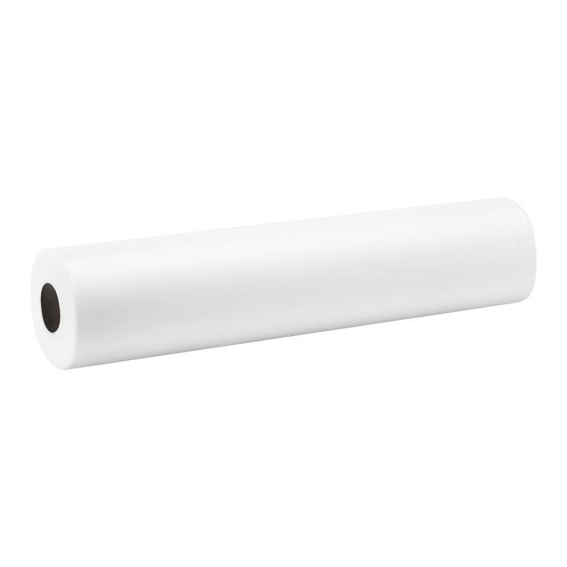Vlies onderlegger 20 g EKO 100 cm x 100 m, wegwerpbescherming voor salon, praktijk en hygiënische werkplekken