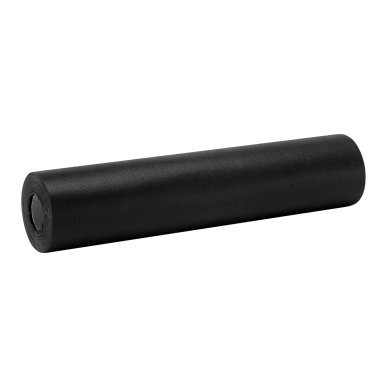 Vlies onderlegger zwart 20 g EKO 80 cm x 50 m, wegwerpbescherming voor professioneel salon- en praktijkgebruik