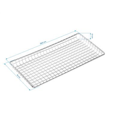 Autoclaaftray Lafomed 18 l voor autoclaven, professioneel accessoire voor geordende instrumenten en efficiënte sterilisatie