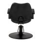 Professionele kappersstoel Hair System S20 zwart met hydraulische hoogteverstelling voor knippen, kleuren en stylen