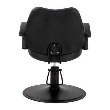 Professionele kappersstoel Hair System S20 zwart met hydraulische hoogteverstelling voor knippen, kleuren en stylen