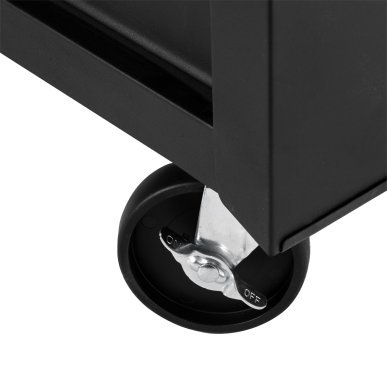 Mobiele tattoo-assistent Pro Ink 015 zwart voor overzichtelijk werken in professionele tattoo- en piercingstudio