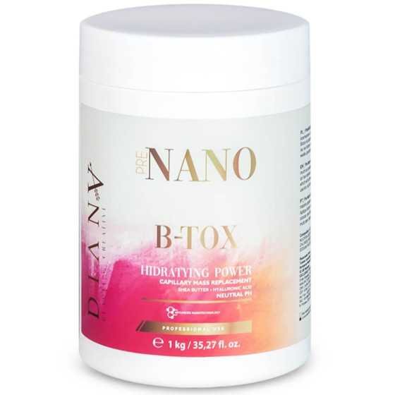 Pre-Nano haar botox behandeling voor beschadigd haar herstel 1000ml