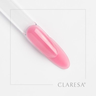 Builder gel Claresa Soft&Easy Blush Pink 90 g voor versteviging, verlenging en professionele nagelstyling in de salon